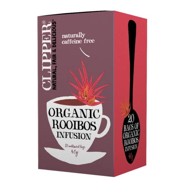 Ekologiška Rooibos arbata | Clipper (20 x 2 g) 40 g