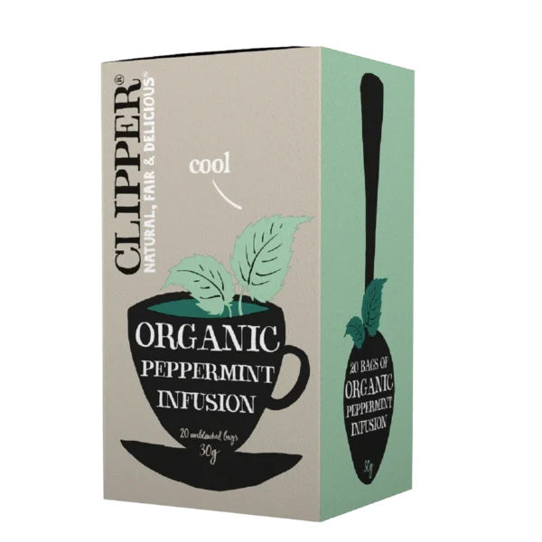 Ekologiška pipirmėčių arbata | Clipper (20 x 1,5 g) 30 g