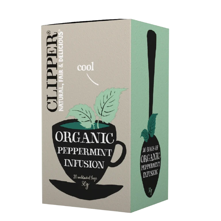 Ekologiška pipirmėčių arbata | Clipper (20 x 1,5 g) 30 g