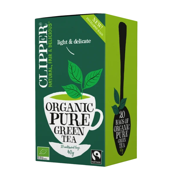 Ekologiška žalioji arbata | Clipper (20 x 2 g) 40 g