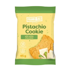 Avižinis pistacijų sausainis su baltuoju šokoladu | Frank&Oli (45 g)