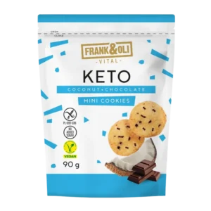 Kokosiniai sausainiai su šokolado gabaliukais | Frank & Oli (90g)