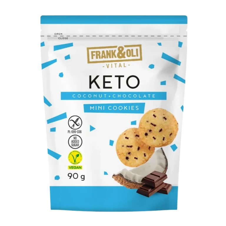 Kokosiniai sausainiai su šokolado gabaliukais | Frank & Oli (90g)