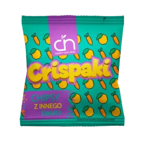 Traškios natūralios džiovintos morkos su persikų skoniu | Crispy Natural (18 g)