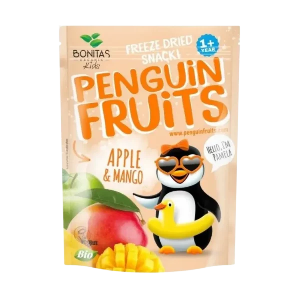 Ekologiški liofilizuoti obuoliai ir mangai vaikams | Bonitas (10 g)