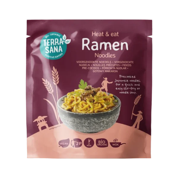 Ekologiški Ramen makaronai | Terrasana (2 x 150g) 300g
