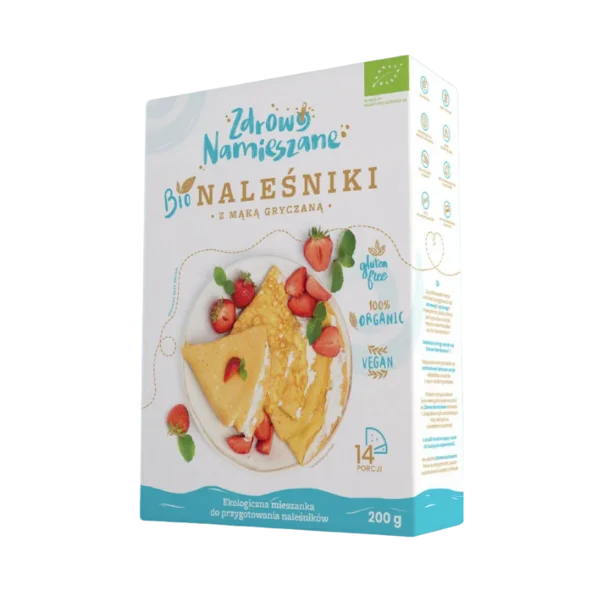 Ekologiškas grikių miltų blynų mišinys, be glitimo | Zdrowo Namieszane 200g