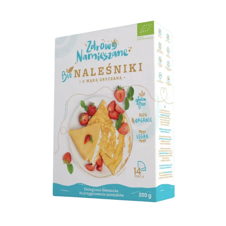 Ekologiškas grikių miltų blynų mišinys, be glitimo | Zdrowo Namieszane 200g