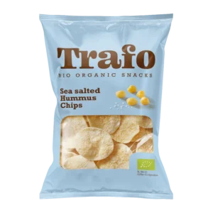 Ekologiški avinžirnių traškučiai su jūros druska | Trafo (75 g)
