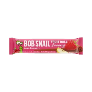 Užkandžių suktinukas obuolys – avietė | Bob Snail (15 g)