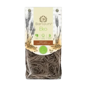 Ekologiški pilno grūdo ruginiai makaronai | BARTOLINI (250 g)