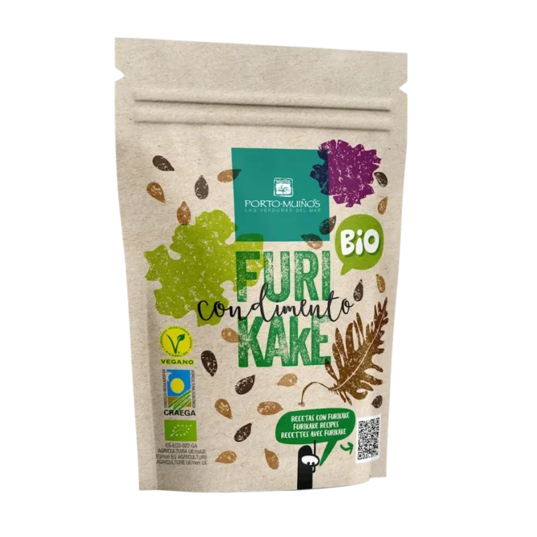Ekologiškas sezamų ir jūros dumblių mišinys | Porto Muinos (100g)