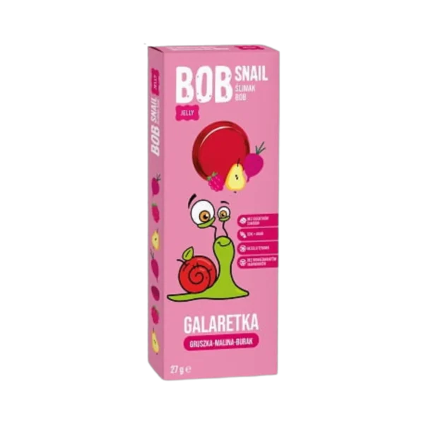 Drebutis iš kriaušių, aviečių ir burokėlio, be pridėtinio cukraus | Bob Snail (27 g)