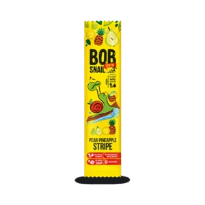 Kriaušių ir ananasų užkandis, be pridėtinio cukraus | Bob Snail (14 g)