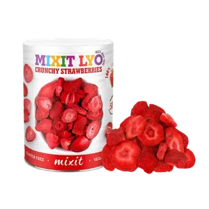 Liofilizuotos braškės | Mixit (50 g)