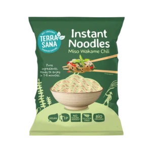 Ekologiška greitai paruošiama sriuba su miso, wakame ir čili, be glitimo | Terrasana 90 g