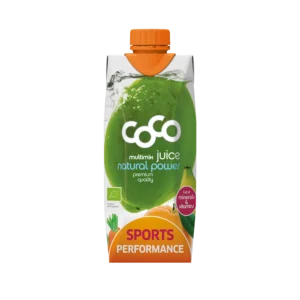 Ekologiškas kokosų vanduo „Sports Performance“ su morkų ir apelsinų sultimis | COCO (500ml)