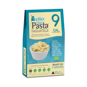 Ekologiški makaronai TAGLIATELLE iš Konjaco šaknies, be glitimo | Better Than Foods (385 g)