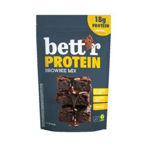 Ekologiškas baltyminis braunio mišinys, su saldikliu | Bett’r (400 g)