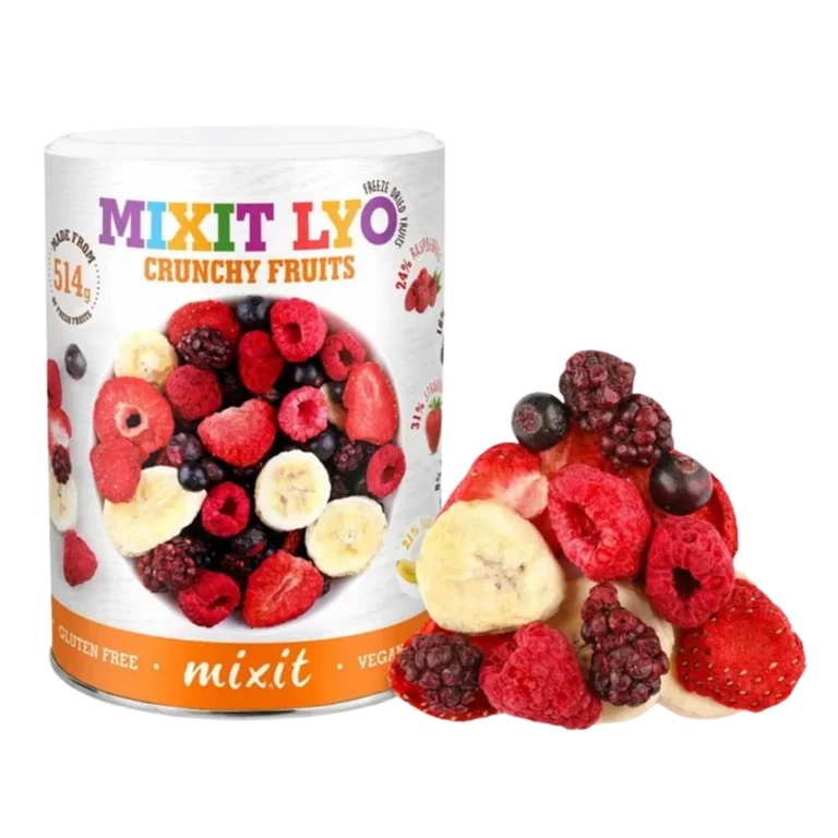 Liofilizuotų uogų ir vaisių MIX | Mixit (70 g)