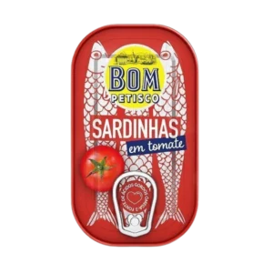 Portugalinės sardinės pomidorių padaže | BOM PETISCO (120 g)