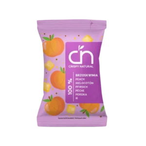Traškios džiovintų persikų skiltelės | Crispy Natural (12 g)