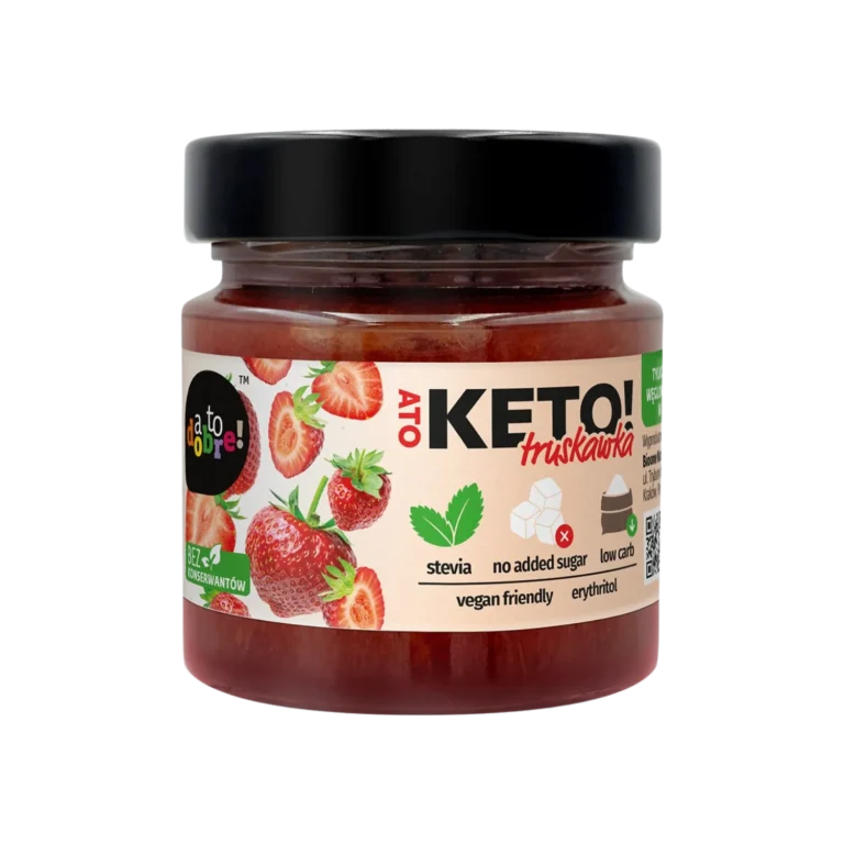Becukrė braškių uogienė | A To Keto! (200 g)
