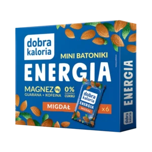 Mini batonėliai „Energijai“ su migdolais | Dobra Kaloria (102 g)