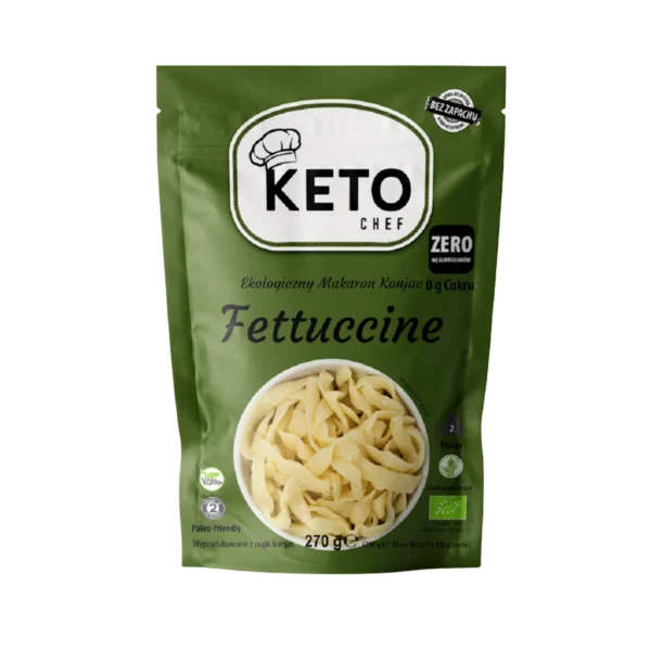 Ekologiški konjako makaronai „Fettuccine“, be glitimo | Better Than Foods (270 g )
