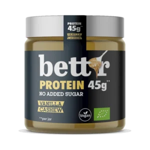 Ekologiškas baltyminis kremas su anakardžiais, su saldikliu, be pridėtinio cukraus | BETT’R (250 g)