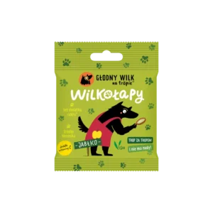 Obuolių užkandis "Pėdutės", su vitaminu C | Alkanas vilkas (20 g)
