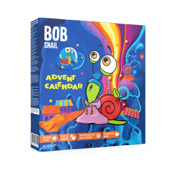 Bob Snail advento kalendorius su vaisių užkandžiais (97 g)