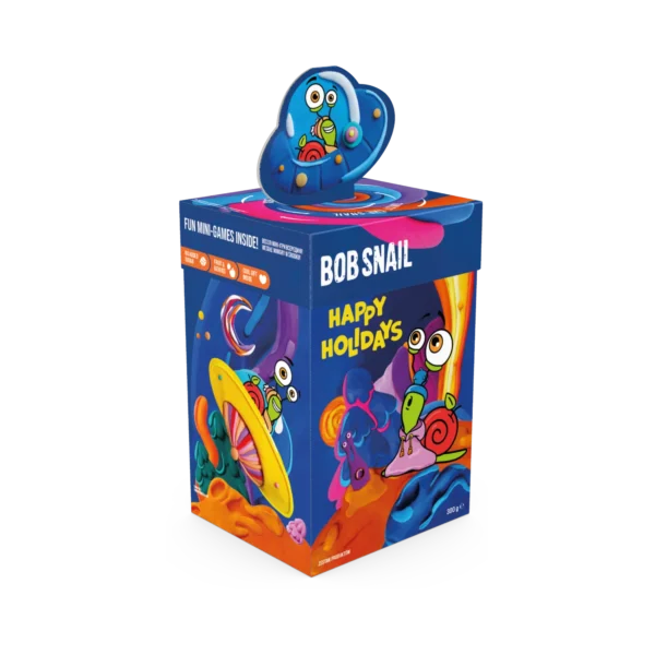 Bob Snail „Happy Holidays“ didelis šventinis rinkinys su žaidimu (300 g)