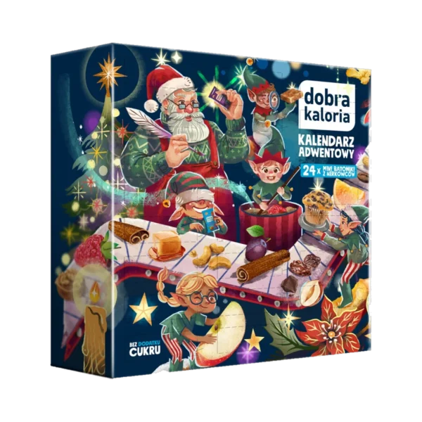 Advento kalendorius su 24 anakardžių batonėliais | Dobra Kaloria (412 g)