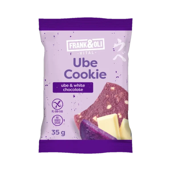 Kokosinis ube ir baltojo šokolado sausainis | Frank&Oli (35 g)